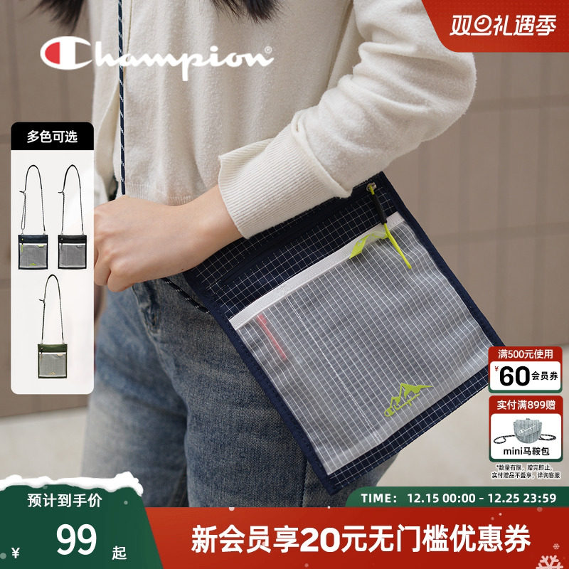 champion冠军斜挎包25秋季新款信封包男女包迷你小包手拿包