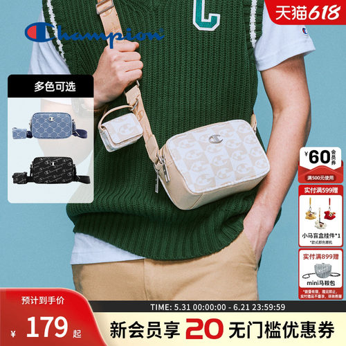 Champion冠军老花斜挎包相机包