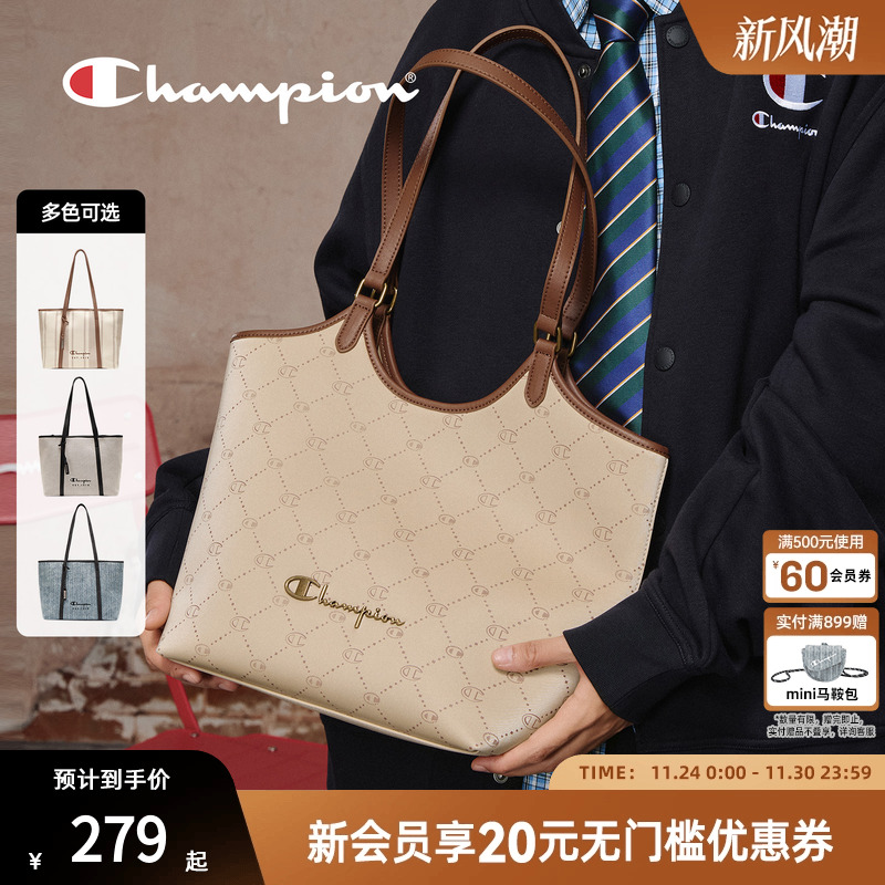 champion冠军老花背心托特包