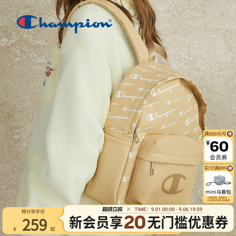 champion冠军老花双肩包