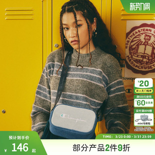 Champion冠军斜挎包男潮牌相机包美式 小肩包复古小方包女官方正品