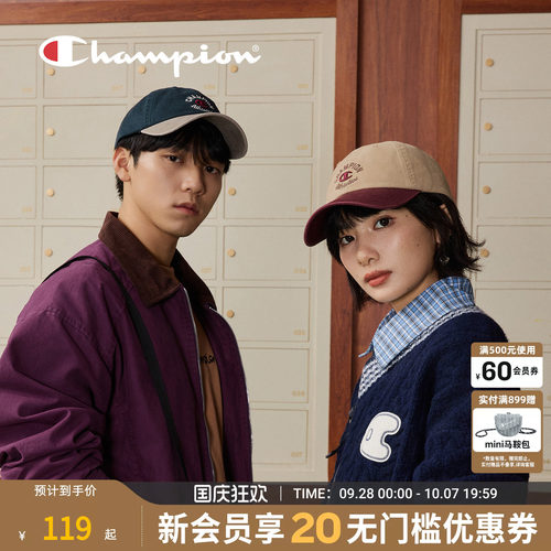 champion冠军设计感棒球帽