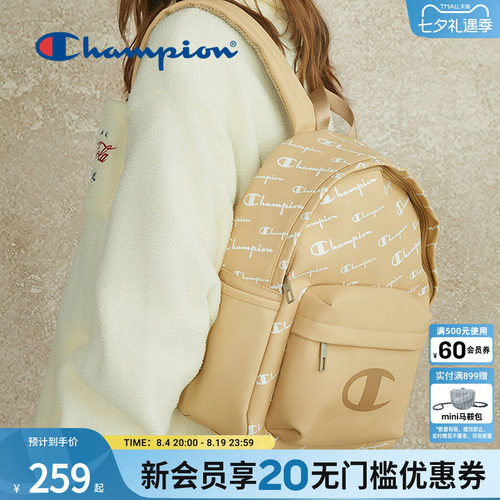 champion冠军老花双肩包