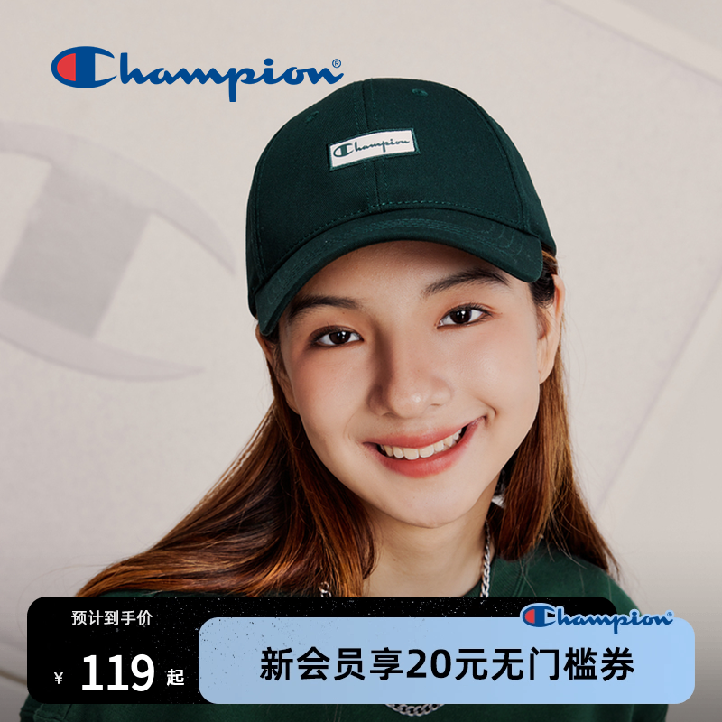 Champion冠军棒球帽夏季潮流休闲鸭舌帽美式复古遮阳帽
