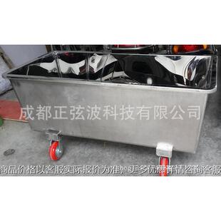 移动水槽不锈钢水池 洗手池 厂家直供 304不锈钢镜面四轮水槽