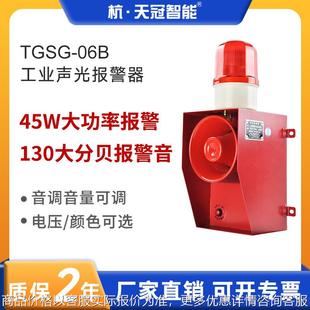 380 06声光报警器 一体化语音可调声光报警器 大分贝220