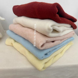 egg.unique15色兔绒中领打底衫女秋冬款百搭内搭修身保暖纯色毛衣