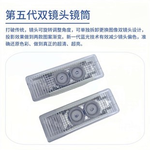 2025新款宝马迎宾灯动态投影灯3系5系7系1/4系车门装饰灯动态渐变