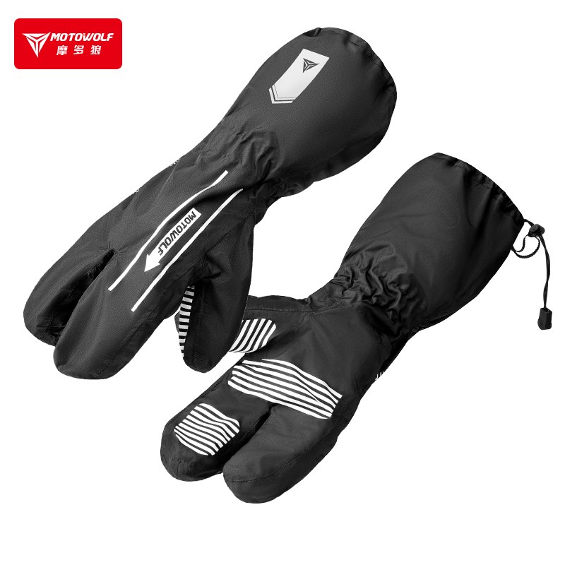 摩多狼手套男防雨套春季骑行防风抗磨摩托车骑行装备四季通用触屏