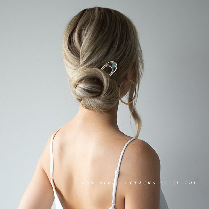 韩国盘发器铁质发簪发夹百搭盘发工具头饰发卡插梳簪子编发神器女,饰品/流行首饰/时尚饰品新,发饰,淘宝优惠券,粉丝福利购,淘宝优惠卷