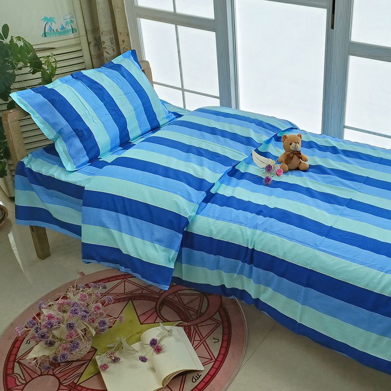 单人床单被套寝室初高中学校床上用品上下铺学生宿舍三件套