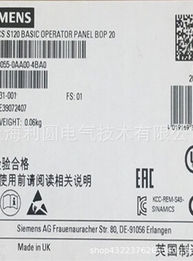 6SL3055-0AA00-5AA3传感器模块