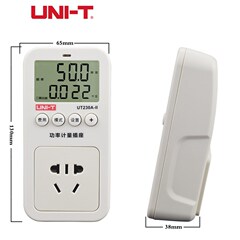 优利德UT230A-II/UT230C-II多功能功率计量插座电力监测仪测量仪