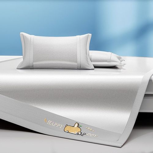 夏季冰丝凉席降温凉感床垫夏天竹席空调席学生宿舍亲肤凉席三件套