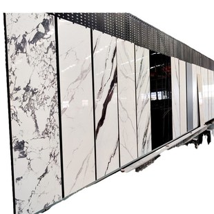 亮光面15MM厚20MM厚岩板厨房台面加工橱柜台面电视柜餐边柜加工