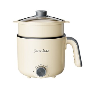 110v 220v现货多功能电煮锅学生宿舍家用电热锅煮面锅迷你小电锅