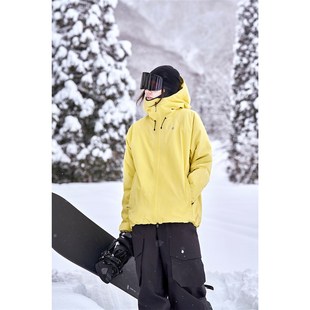 awka滑雪服女男士2025新款3L加棉加厚防寒防水防风滑雪衣宽松单板