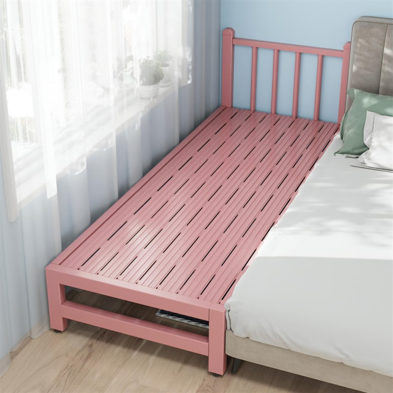 铁艺儿童拼接床小床单人床婴儿男孩女孩公主床边床加宽拼接大床