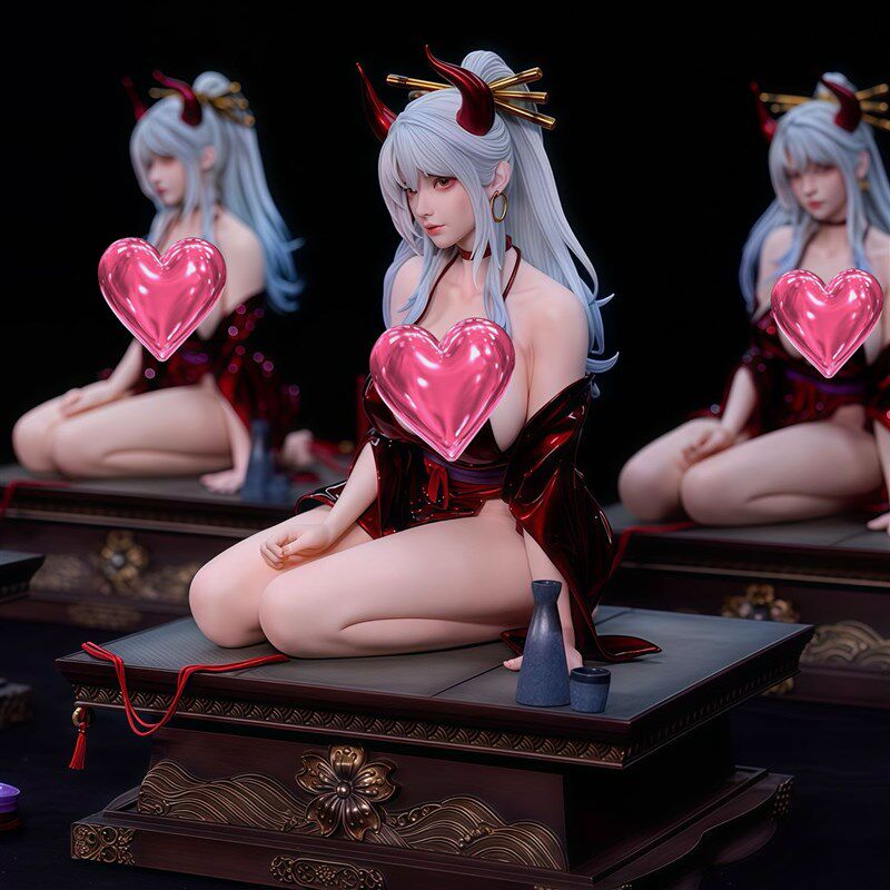 【全款】海贼王和服大和凯多美少女二次元动漫周边GK模型手办摆件