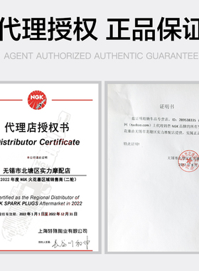 NGK摩托车铱金火花塞 CR6/7HIX CR7/8/9EIX GSX250R 闪300S赛600