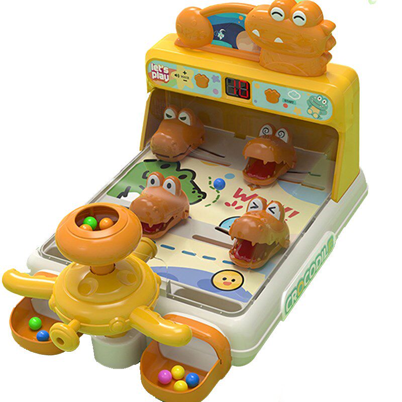 儿童电动打弹珠闯关游戏机男孩子3到6岁以上益智玩具练注意专注力