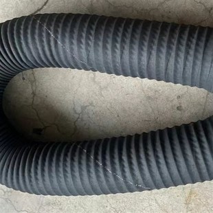 载机进气管空滤钢丝软管橡胶管空气橡胶管 铲车装