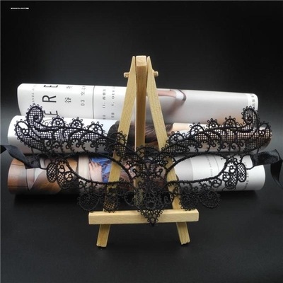 万圣节半脸女蕾丝半脸夜店舞会公