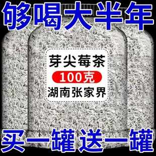【AAAAA芽尖莓茶】2025新茶特级龙须芽尖莓茶原生态土家藤茶