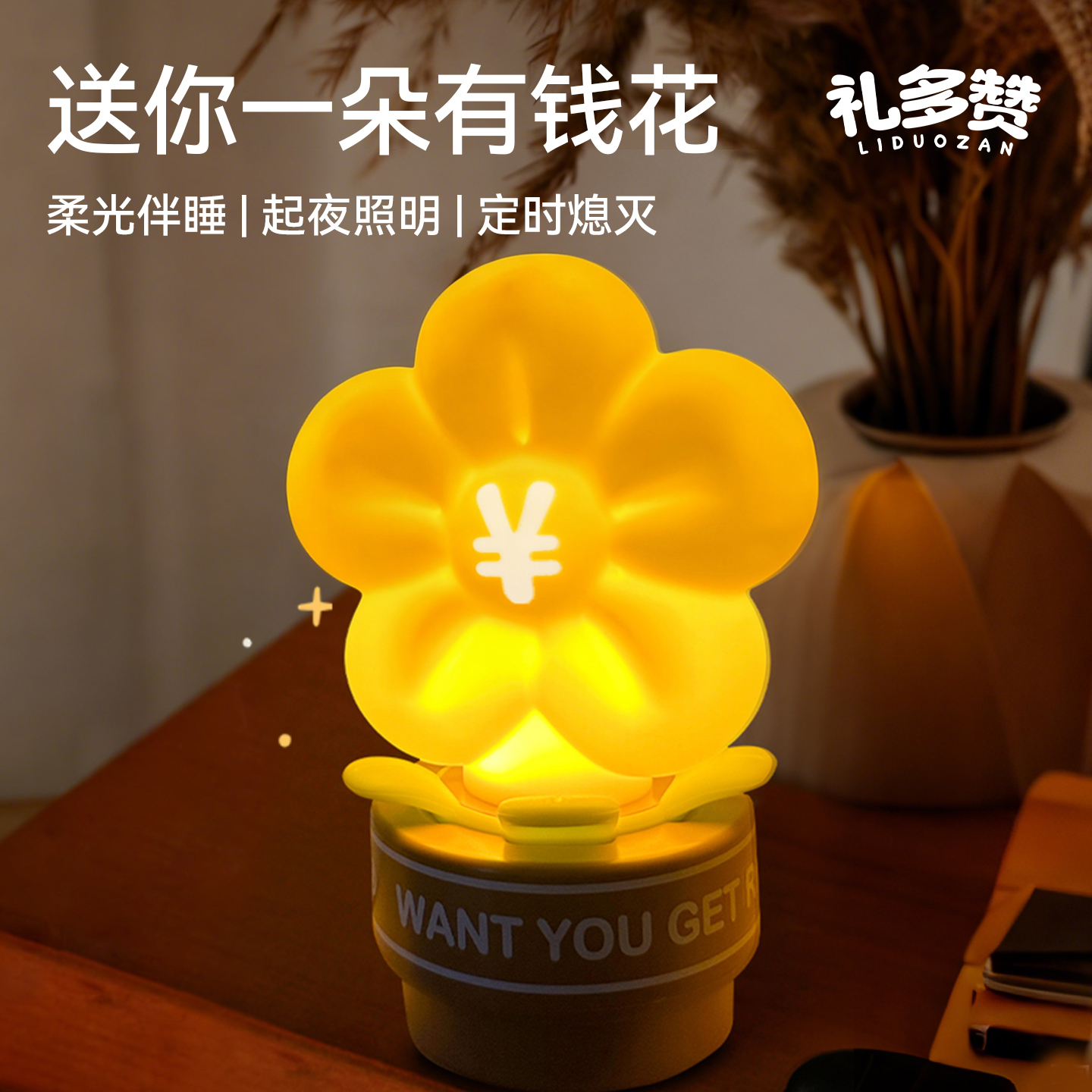 圣诞礼物有钱花小夜灯2025新款