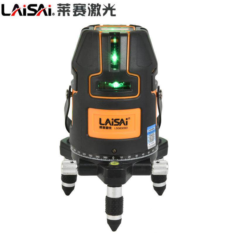 蓝绿光激光水平仪8线强光高精度LSG630SD室外标线仪投线锂