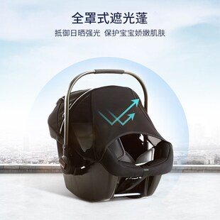 NUNA PIPA婴儿提篮新生儿车载外出便携安全座椅小月龄蜂巢卫士