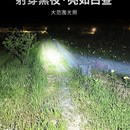 手电筒防水工作 奇量超长续航强光夜钓鱼头灯强光充电超亮头戴式