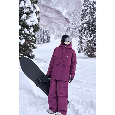 awka滑雪服套装女款男士2025新款3L加棉保暖单板防水外套上衣秋冬
