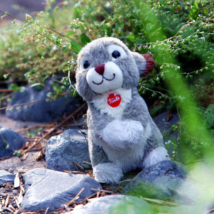 意大利trudi可爱兔子毛绒玩具公仔挂件包包挂饰玩偶娃娃送女友