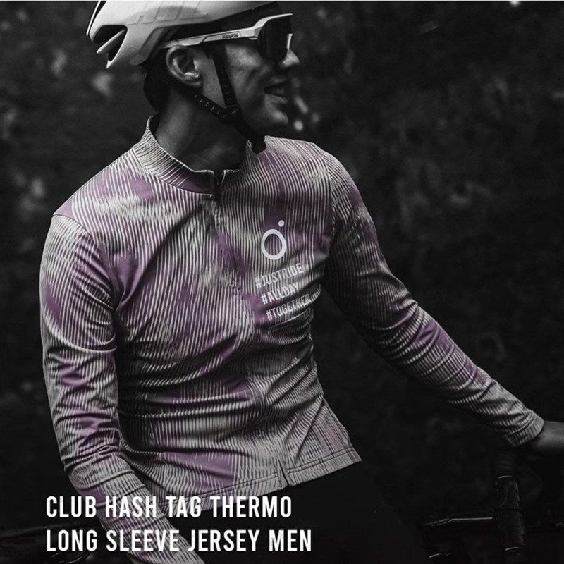 NSR秋冬季长袖抓绒骑行服男公路闪电自行车服女骑行装备保暖外套