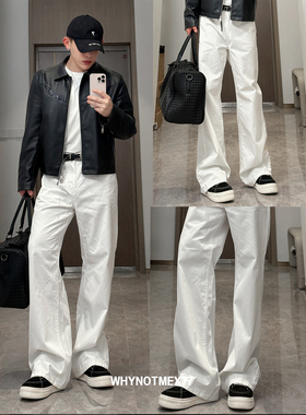 【秋季神裤】100高支纯棉基础百搭通勤修身裤直筒A型男女同款