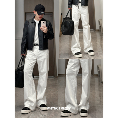 【秋季神裤】100高支纯棉基础百搭通勤修身裤直筒A型男女同款