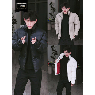 cleanfit加厚棉服中性风男女款 序77秋冬新款 正肩立领防风袖