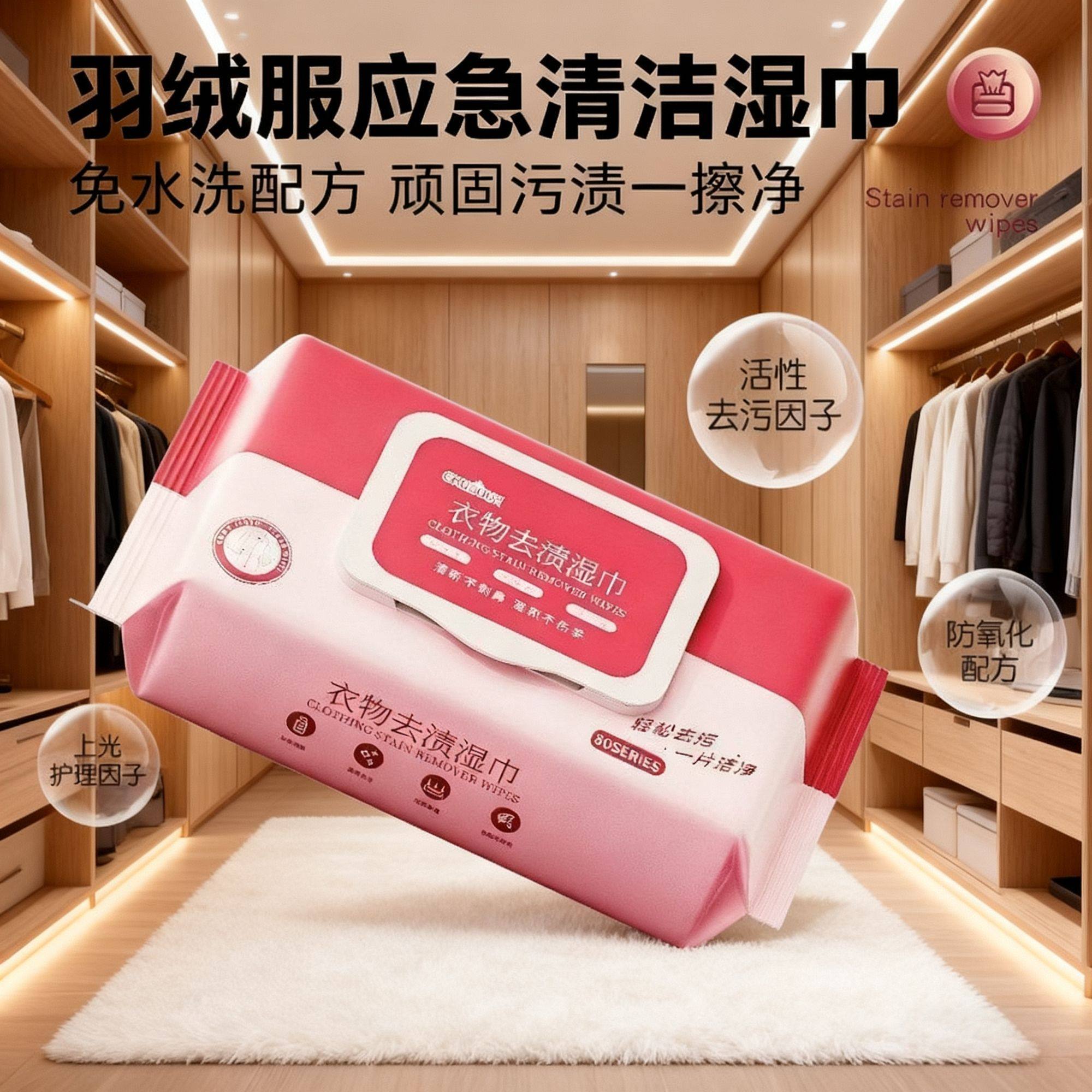 衣物去渍湿巾免洗去污强力清洁干洗神器便携高效污渍去除湿巾,洗护清洁剂/卫生巾/纸/香薰,衣物去污湿巾,淘宝优惠券,粉丝福利购,淘宝优惠卷