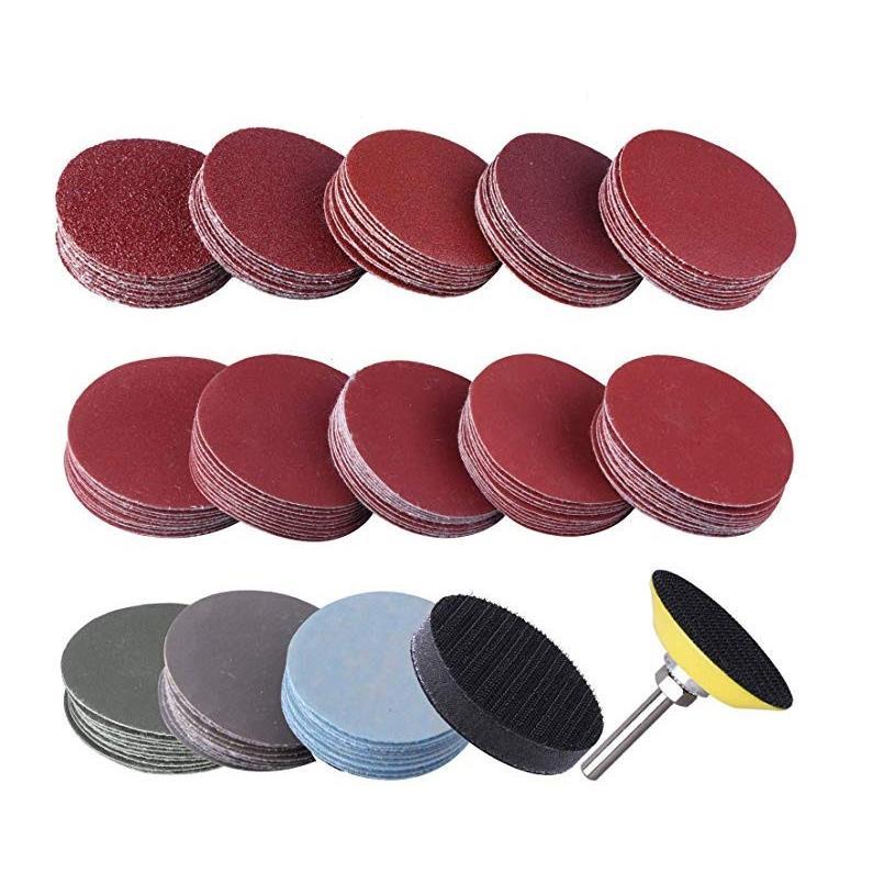2寸10PC砂盘垫1/套4英寸柄钻头磨床旋转砂工具用盘垫套60-0000#
