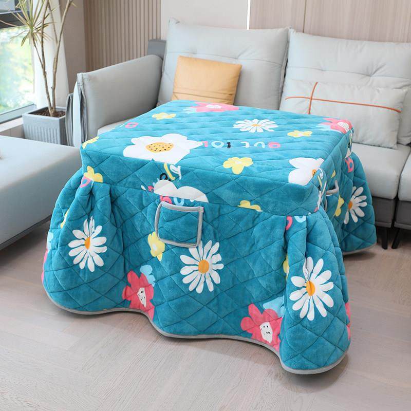 正方形烤火套电炉罩被子加绒加厚茶几罩电暖炉取暖炉冬天保暖家用,居家布艺,烤火罩,淘宝优惠券,粉丝福利购,淘宝优惠卷