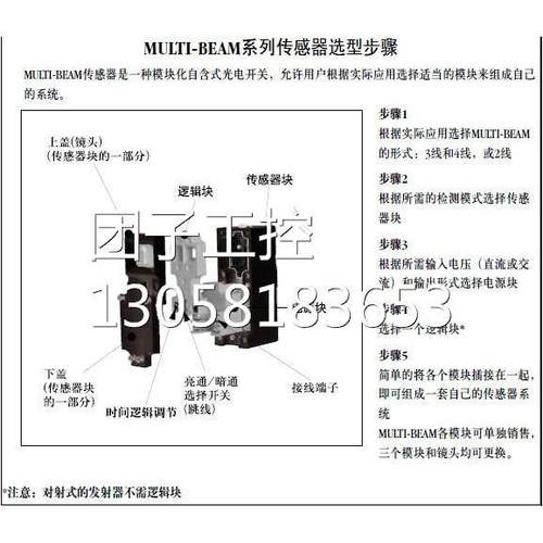 ！BANNER美国邦纳 2SBC1-4 光电传感器模块 详询询价