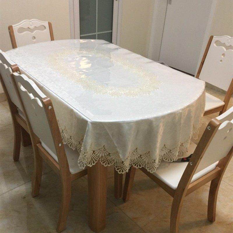 椭圆形餐桌椅子套罩现代简约座布餐桌布椅套椅垫套装中式桌布布艺