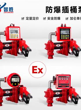 直流防爆自吸电动计量组合套汽油防爆泵DCEx-ProofFuelTrans