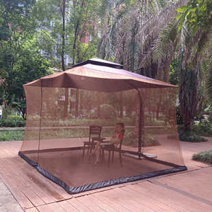 罗马伞蚊帐罩防蚊帐篷户外蚊帐网网沙遮阳伞蚊帐香蕉太阳伞防蚊网