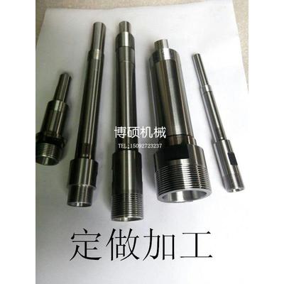车/磨/铣床电动力主轴头花键轴芯莫氏7/24锥ER夹头机床轴来图定做