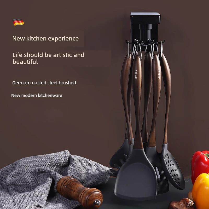 德国Lyct专用烹饪抹刀，汤勺，厨房用具硅胶抹刀，家用耐高温硅胶