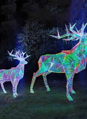 圣诞氛围装饰商场展厅酒