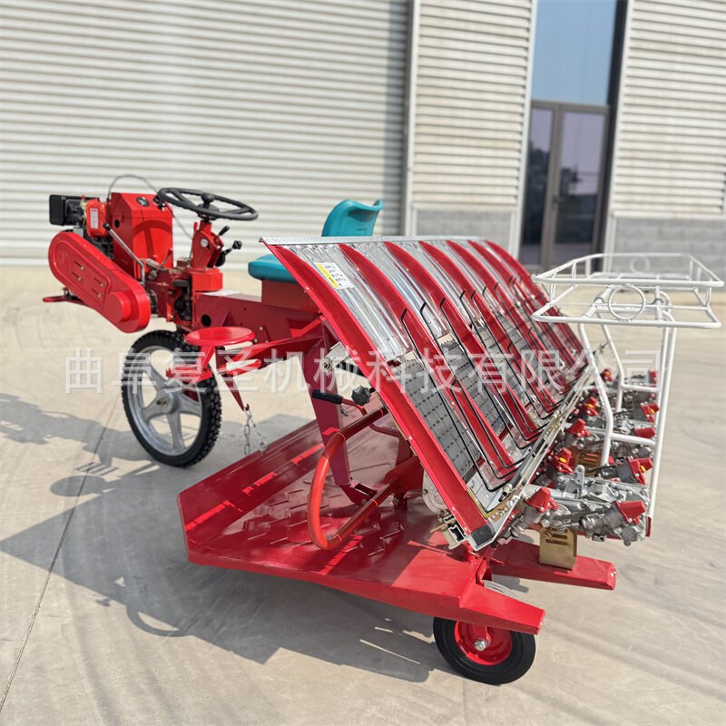 柴油动力乘坐式插秧机高C效乘坐式6行水稻插秧机