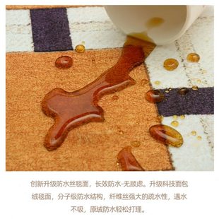美风 中感高级轻奢德拉2025古防水客厅地毯卧室沙发茶几毯复古新款